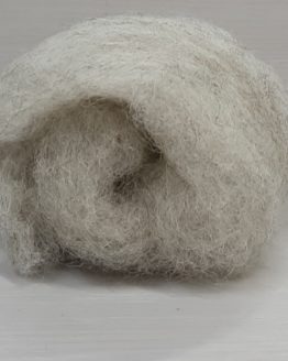 Kraasitud viltimisvill Bergschaf, Naturaalne helehall säbru 100gr